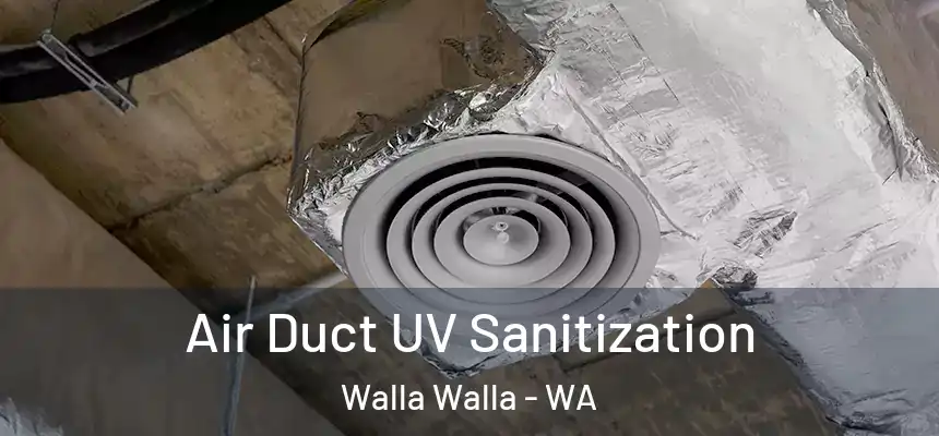  Air Duct UV Sanitization Walla Walla - WA